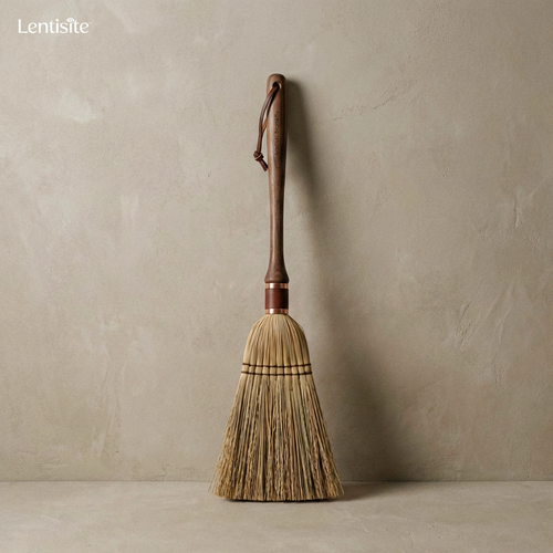 HeritageCraft Natural Straw Broom